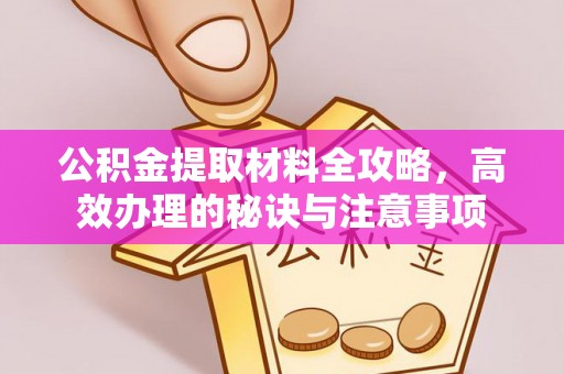 绥棱公积金提取材料全攻略，高效办理的秘诀与注意事项