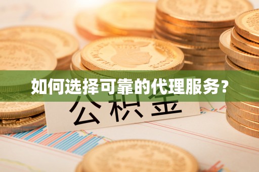 绥棱如何选择可靠的代理服务？
