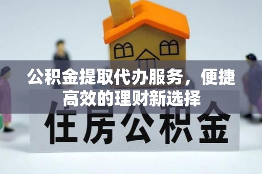绥棱公积金提取代办服务，便捷高效的理财新选择