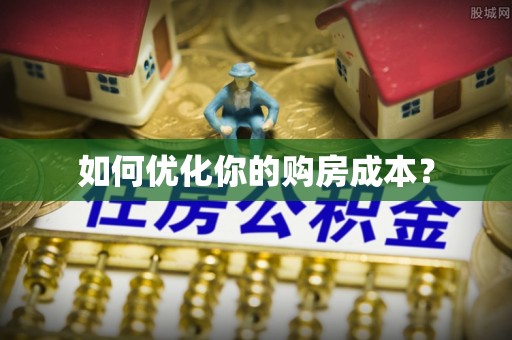 绥棱如何优化你的购房成本？