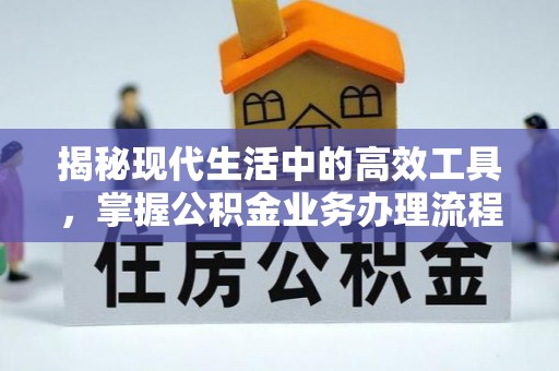 绥棱揭秘现代生活中的高效工具，掌握公积金业务办理流程的艺术