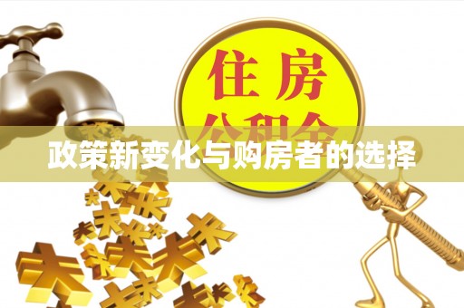 绥棱政策新变化与购房者的选择