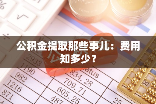 绥棱公积金提取那些事儿：费用知多少？