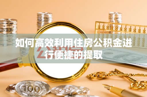 绥棱如何高效利用住房公积金进行便捷的提取