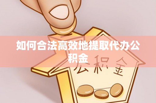 绥棱如何合法高效地提取代办公积金