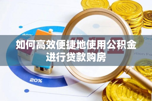 绥棱如何高效便捷地使用公积金进行贷款购房