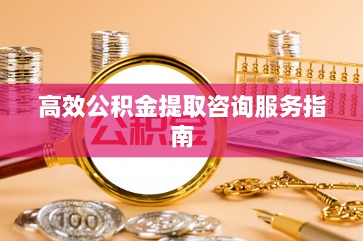绥棱高效公积金提取咨询服务指南