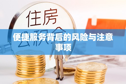 绥棱便捷服务背后的风险与注意事项